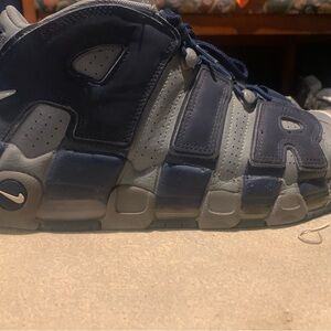 Nike Kids Navy and Gray Sneakers